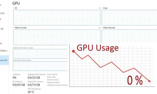 fixing lower gpu usage problems