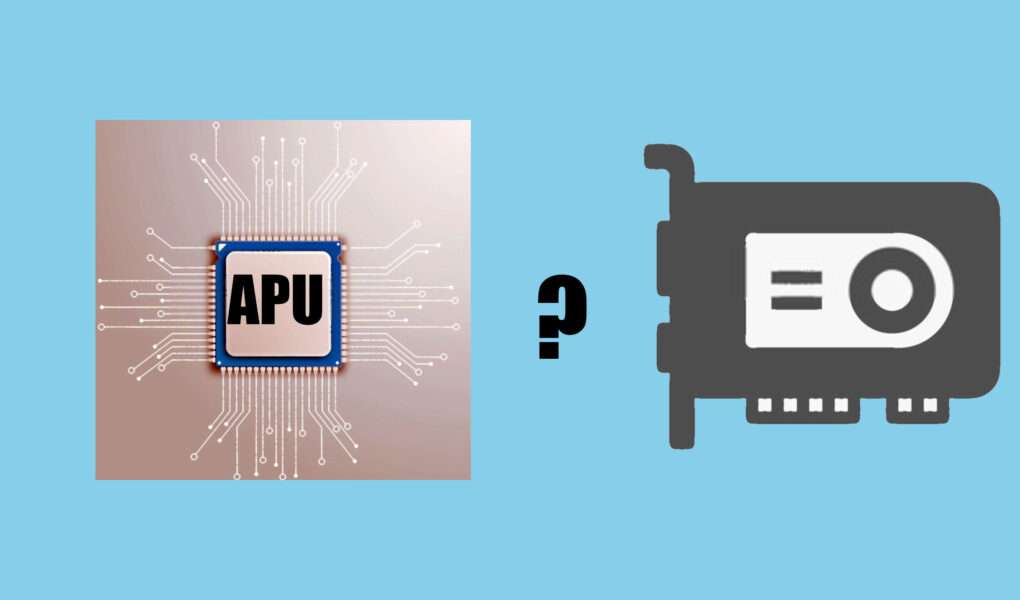 can apu replace the GPU permanently