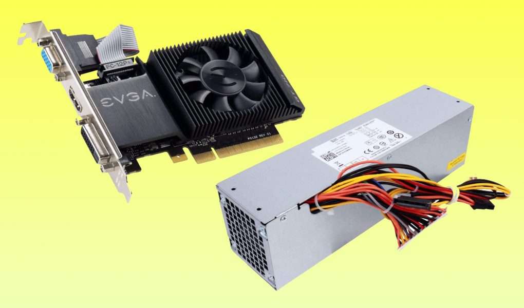 highly compatible GPUs with 240 to 300W PSUs