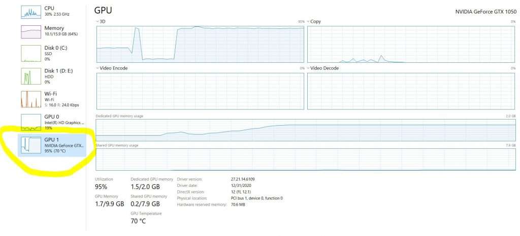 normal temp of gpu in gaming